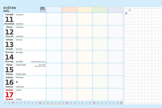 MAXI RODINNÝ plánovací kalendář 2027