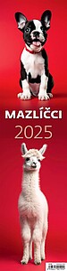 Mazlíčci 2027, nástěnný kalendář, prodloužená záda