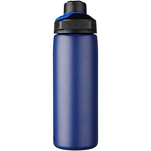 Měděná elegantní láhev s vakuovou izolací, objem 600 ml námořní modrá - reklamní předměty