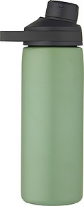 Měděná elegantní láhev s vakuovou izolací, objem 600 ml, zelená