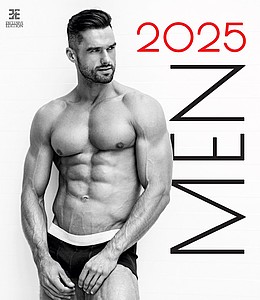 Men 2026, nástěnný kalendář, prodloužená záda