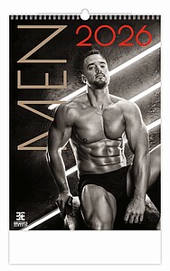 Men 2027, nástěnný kalendář, prodloužená záda - reklamní kalendáře