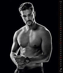 Men 2027, nástěnný kalendář, prodloužená záda