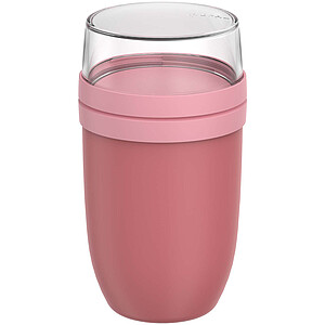 Mepal Ellipse hrnec na jídlo o objemu 750 + 300 ml, růžová