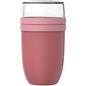 Mepal Ellipse hrnec na jídlo o objemu 750 + 300 ml, růžová