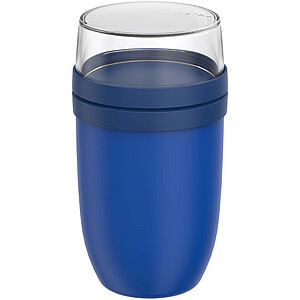 Mepal Ellipse hrnec na jídlo o objemu 750 + 300 ml, tmavě modrá