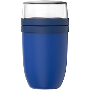 Mepal Ellipse hrnec na jídlo o objemu 750 + 300 ml, tmavě modrá