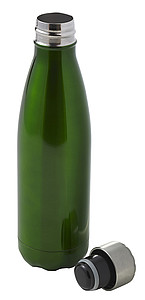 MERCIA Jednostěnná láhev na vodu, objem 650 ml, zelená