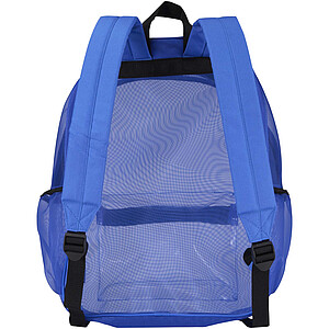 Mesh batoh z recyklovaného materiálu, 18 l, královská modrá