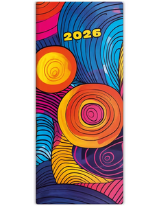 Měsíční diář Napoli design 4 2027