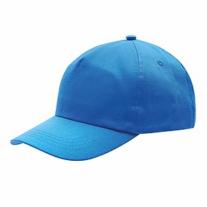 MESINA Pětipanelová kšiltovka, královská modrá - reklamní kšiltovky