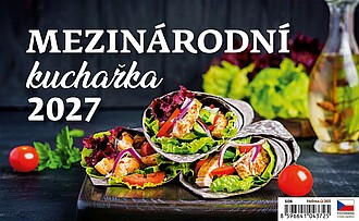 Mezinárodní kuchařka 2027, stolní kalendář