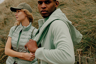 Microfleecová bunda z recyklovaného polyesteru, světle zelená, M