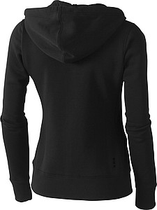 Mikina ELEVATE ARORA HOODED FULL ZIP LADIES SWEATER černá S