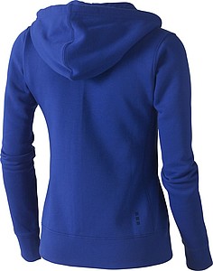 Mikina ELEVATE ARORA HOODED FULL ZIP LADIES SWEATER modrá S