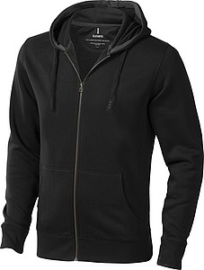 Mikina ELEVATE ARORA HOODED FULL ZIP SWEATER antracitová S