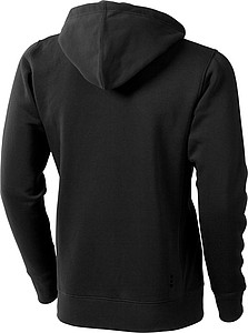 Mikina ELEVATE ARORA HOODED FULL ZIP SWEATER antracitová S
