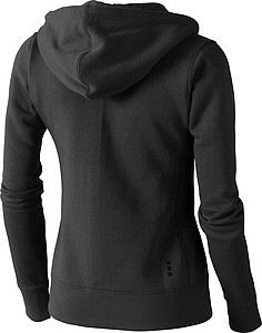 Mikina ELEVATE ARORA HOODED LADIES SWEATER antracitová S