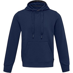 Mikina ELEVATE s kapucí a kapsou, námořní modrá, velikost L