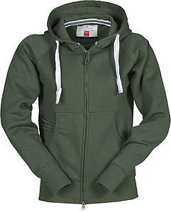 Mikina PAYPER DALLAS+ LADY tmavě zelená, XL