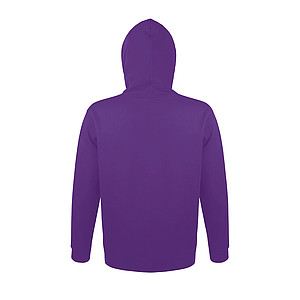 Mikina s kapucí SOLS SNAKE, tmavě fialová, 3XL