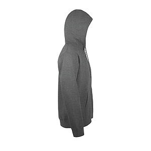 Mikina s kapucí SOLS SNAKE, tmavě šedá, M