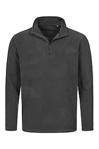 Mikina STEDMAN ACTIVE FLEECE HALF ZIP JACKET MEN šedá L