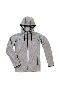 Mikina STEDMAN ACTIVE POWER FLEECE JACKET MEN tmavě šedý melír M