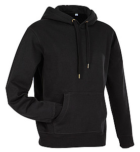 Mikina STEDMAN ACTIVE SWEAT HOODY MEN černá L - potisk mikin