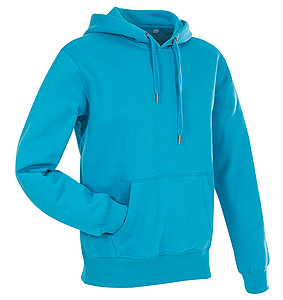 Mikina STEDMAN ACTIVE SWEAT HOODY MEN tyrkysově modrá M