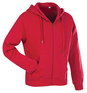 Mikina STEDMAN ACTIVE SWEATJACKET MEN červená L