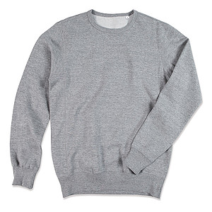 Mikina STEDMAN ACTIVE SWEATSHIRT MEN světle šedá XXL