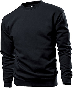 Mikina STEDMAN SWEATSHIRT černá XL - potisk mikin