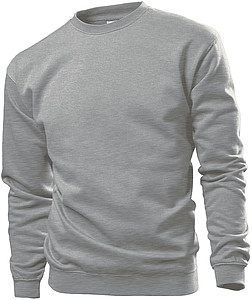 Mikina STEDMAN SWEATSHIRT tmavě šedý melír M