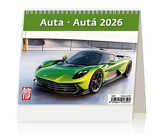 MiniMax Auta 2024, stolní kalendář