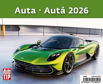 MiniMax Auta 2026, stolní kalendář