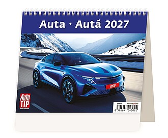 MiniMax Auta 2027, stolní kalendář - reklamní kalendáře