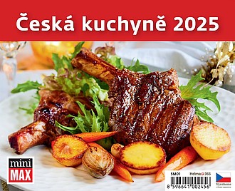 MiniMax Česká kuchyně 2025, stolní kalendář