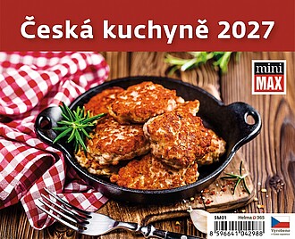 MiniMax Česká kuchyně 2027, stolní kalendář