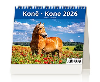 Minimax Koně 2024, stolní kalendář