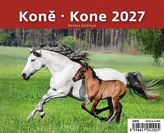 Minimax Koně 2027, stolní kalendář