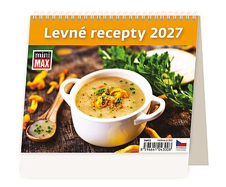 Minimax Levné recepty 2027, stolní kalendář - reklamní kalendáře