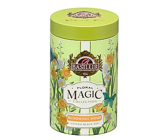 MOBLOSA BASILUR Floral Magic Blooming Hour plech 75g - reklamní předměty