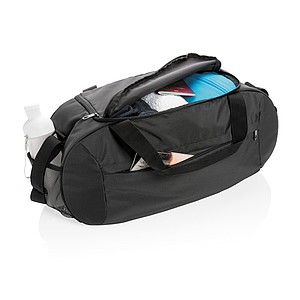 Moderní sportovní taška z RPET, černá