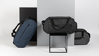 Moderní sportovní taška z RPET, černá