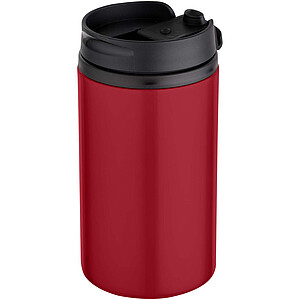 Mojave 250ml nerezový hrnek s tepelnou izolací z RCS certifikovaného recyklovaného materiálu, červená