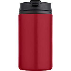 Mojave 250ml nerezový hrnek s tepelnou izolací z RCS certifikovaného recyklovaného materiálu, červená