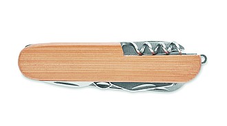 Multifunkční kapesní nůž, bambusový povrch