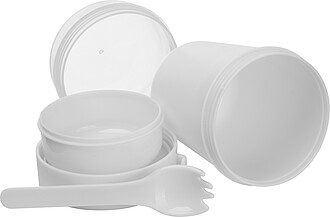 Müsli kelímek „to go“ 500 ml, bílá