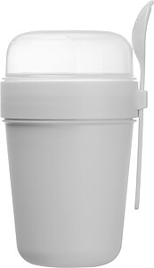 Müsli kelímek „to go“ 500 ml, bílá